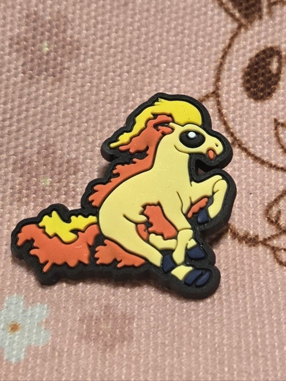 3/$10 Ponyta Pokémon Jibbitz Croc Charm Gen 1 Fire Type